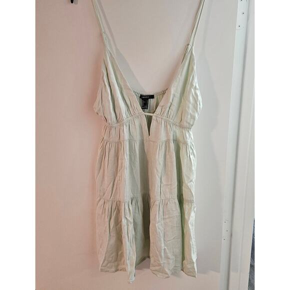 Forever 21 Dresses & Skirts - Women's/Juniors Babygirl Forever 21 Seafoam Green Sun Dress Size Large/P